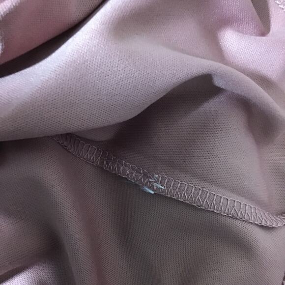 LULU'S SZ M Pink On the Guest List Mauve One-Shoulder Neck Maxi Dress NEW B97 - Picture 9 of 11